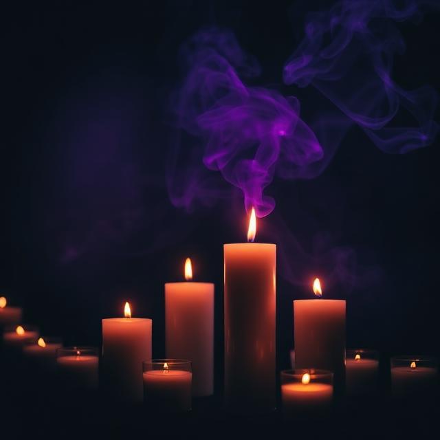 شموع روحانية